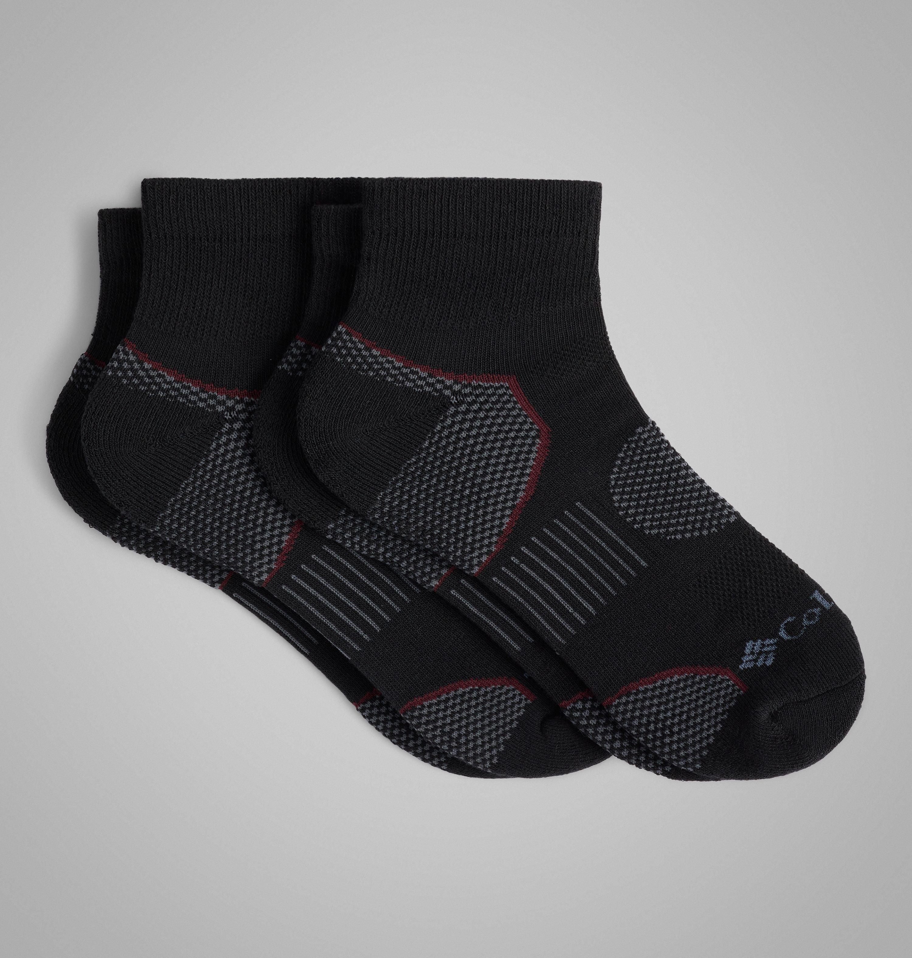 Men's Balance Point Walk Quarter Socks