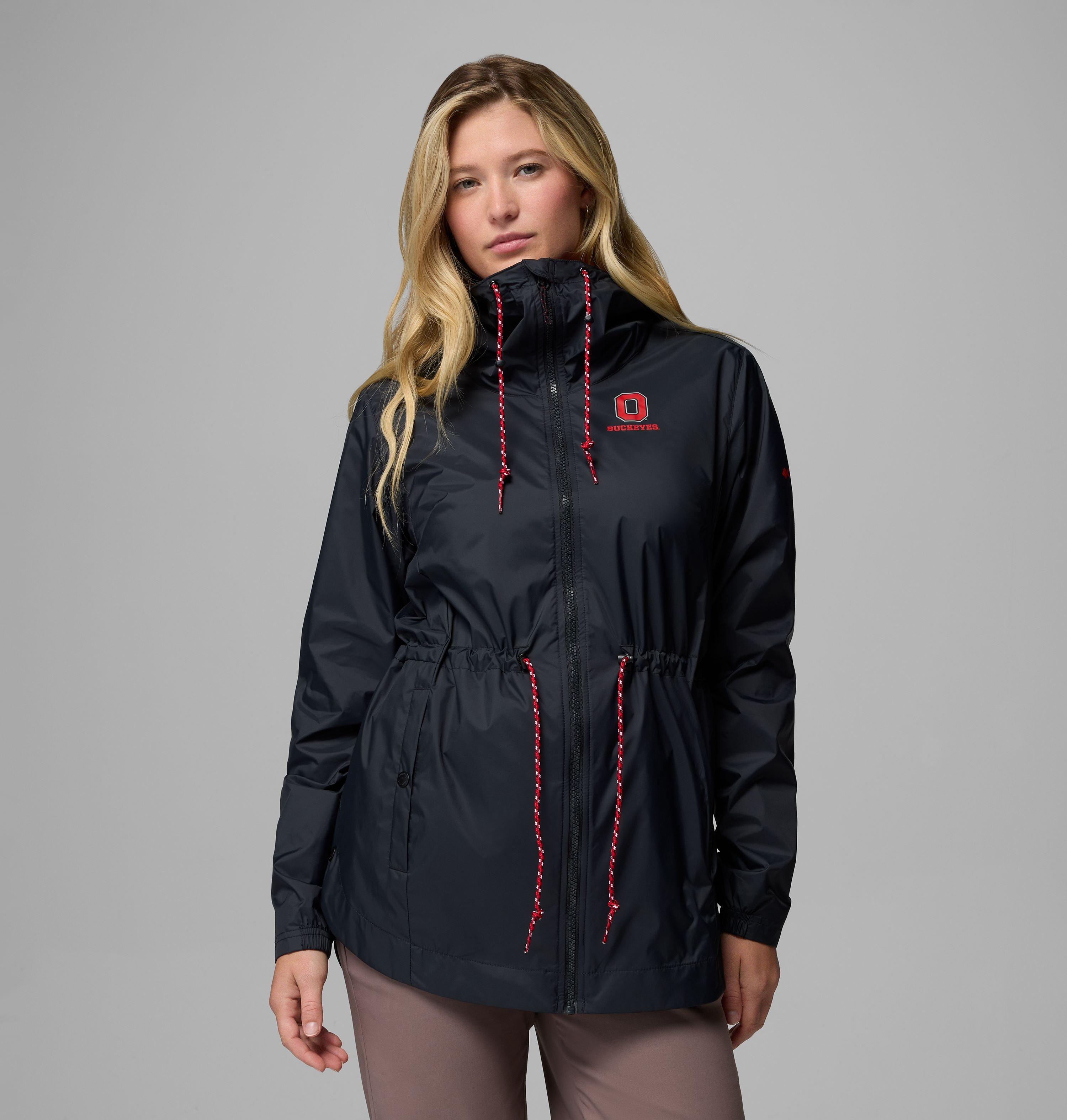 Women's Collegiate Lily Park Rain Jacket - Ohio State