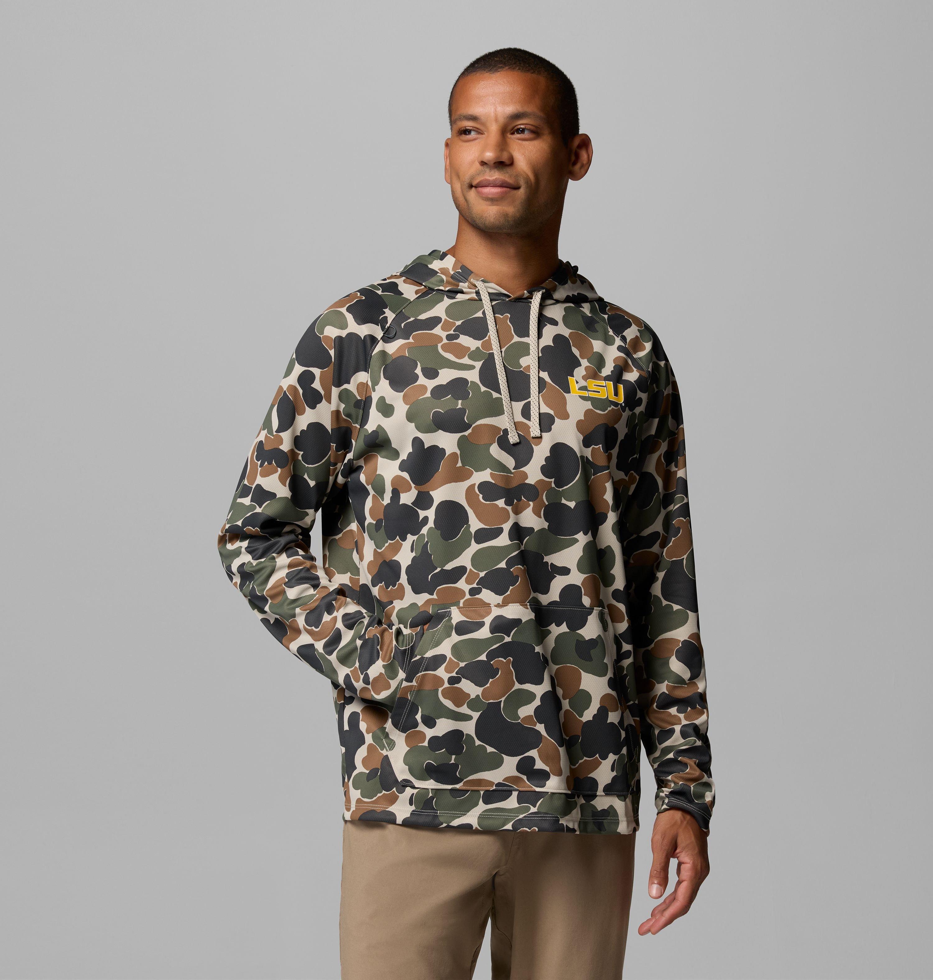 Men's Collegiate Wild Cast Camp Hoodie - LSU