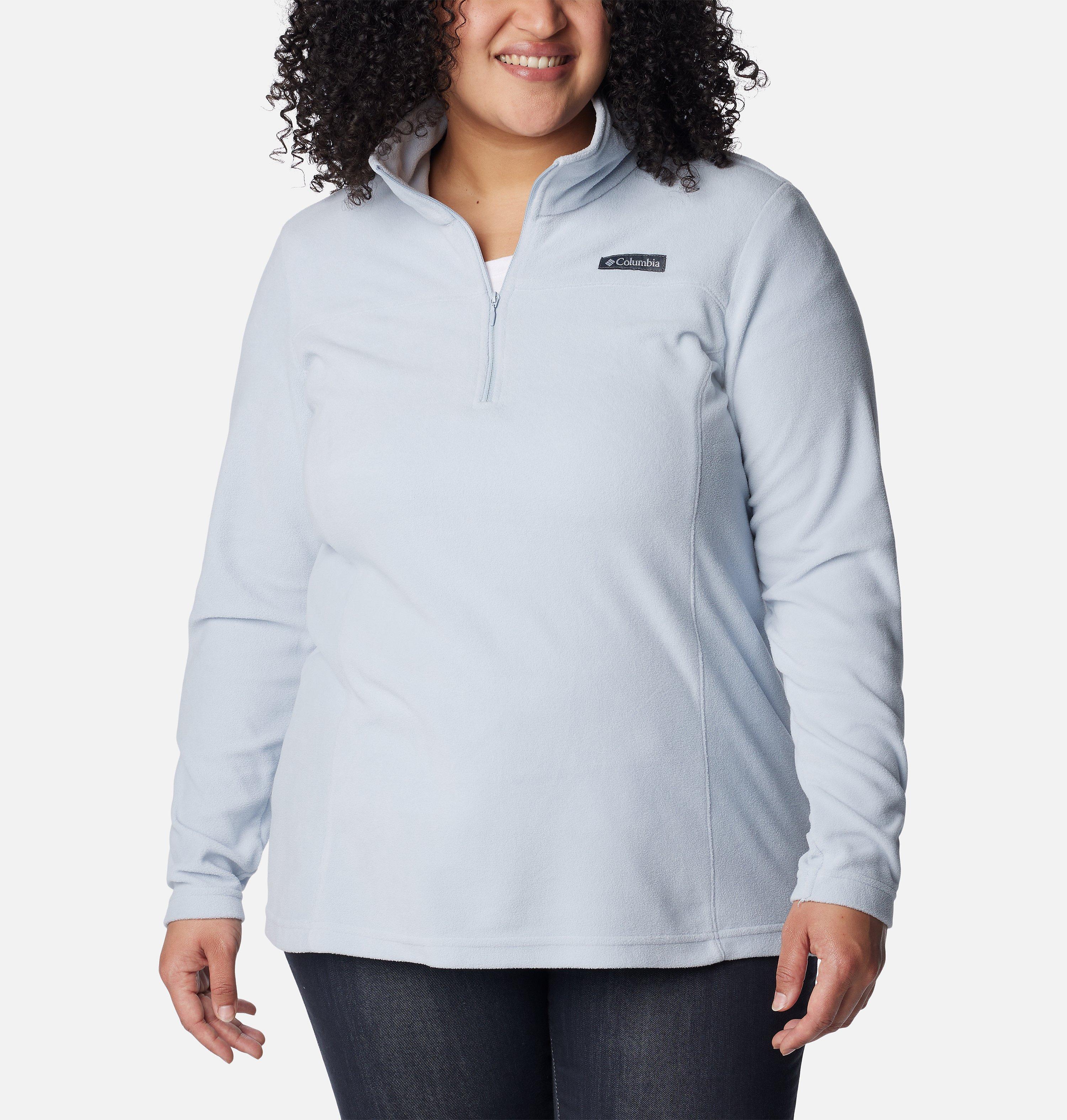 Women's Lake Aloha Half Zip Fleece Pullover - Plus Size