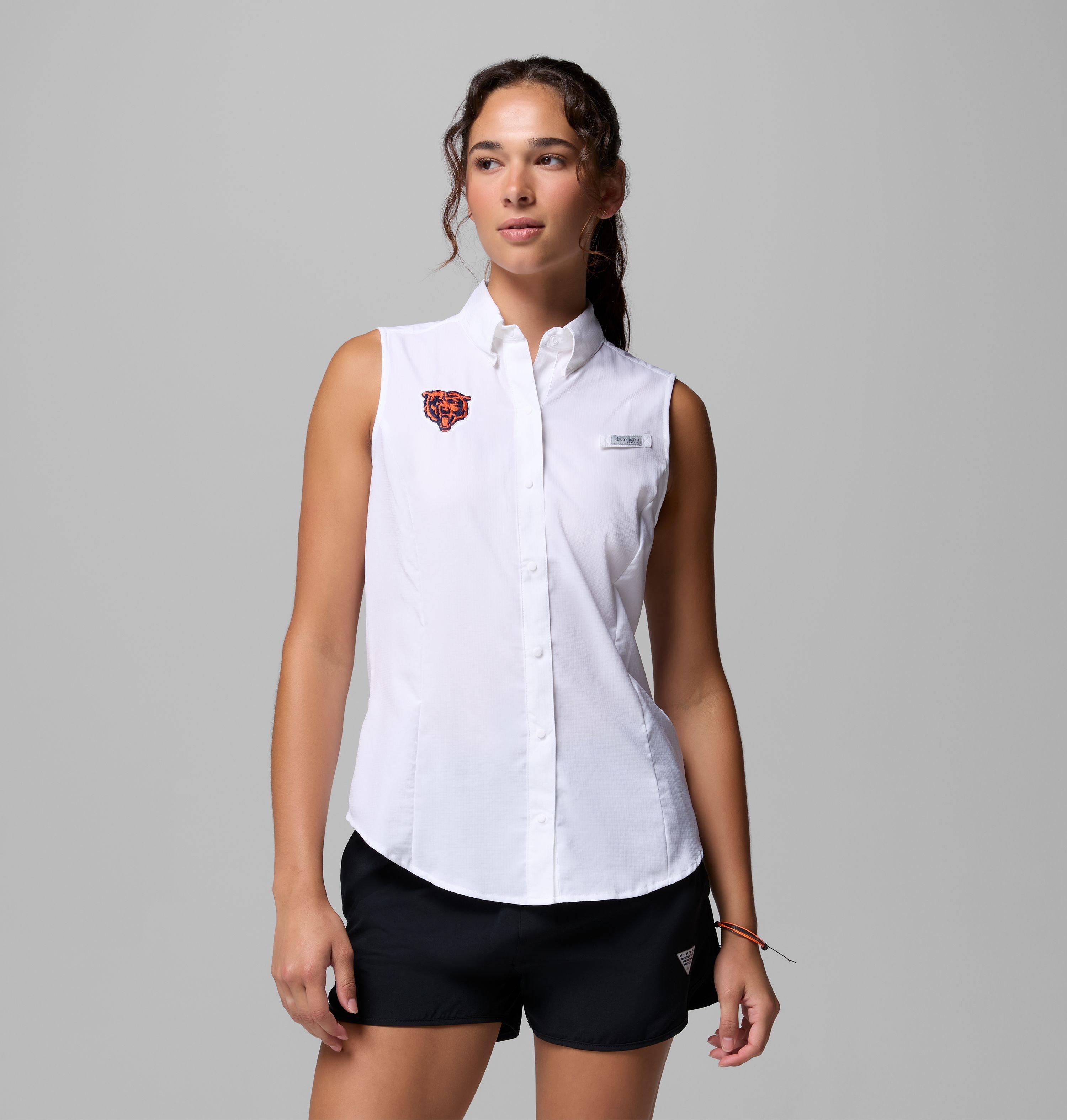 Women's PFG Tamiami Sleeveless Shirt - Chicago Bears