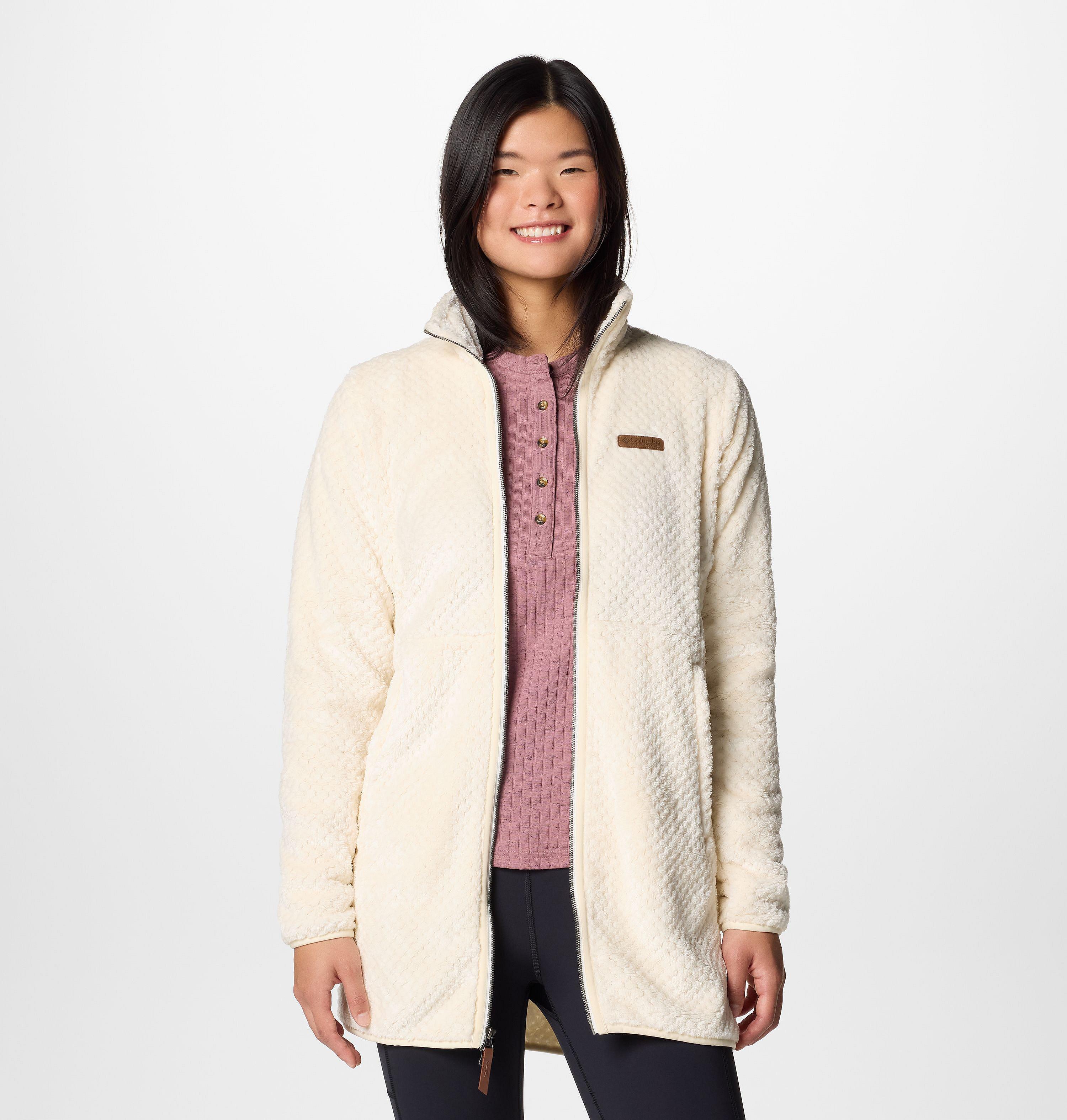 Women's Fire Side Long Full Zip Fleece Jacket