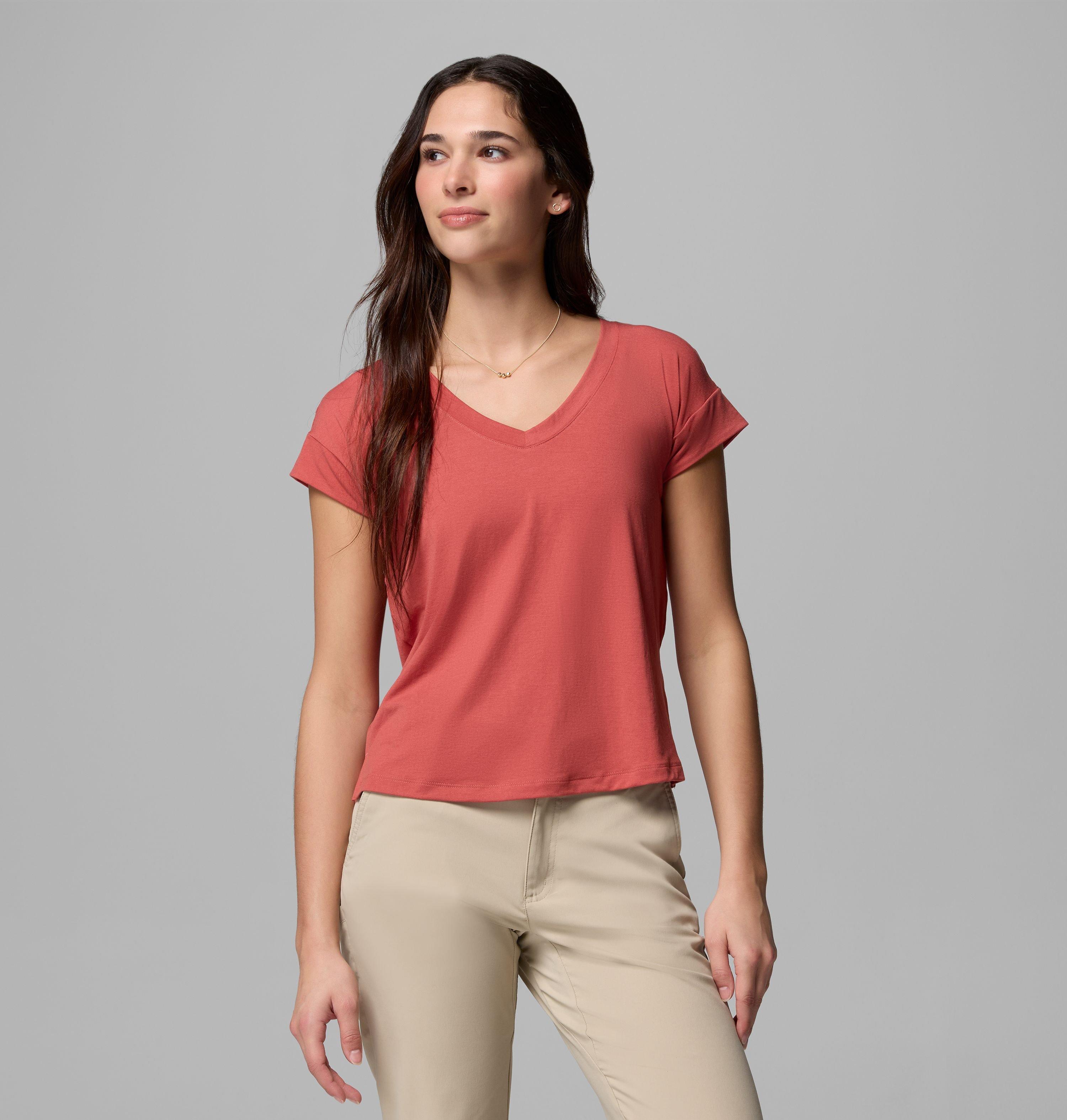 Women's Daniela Falls V-Neck Short Sleeve T-Shirt