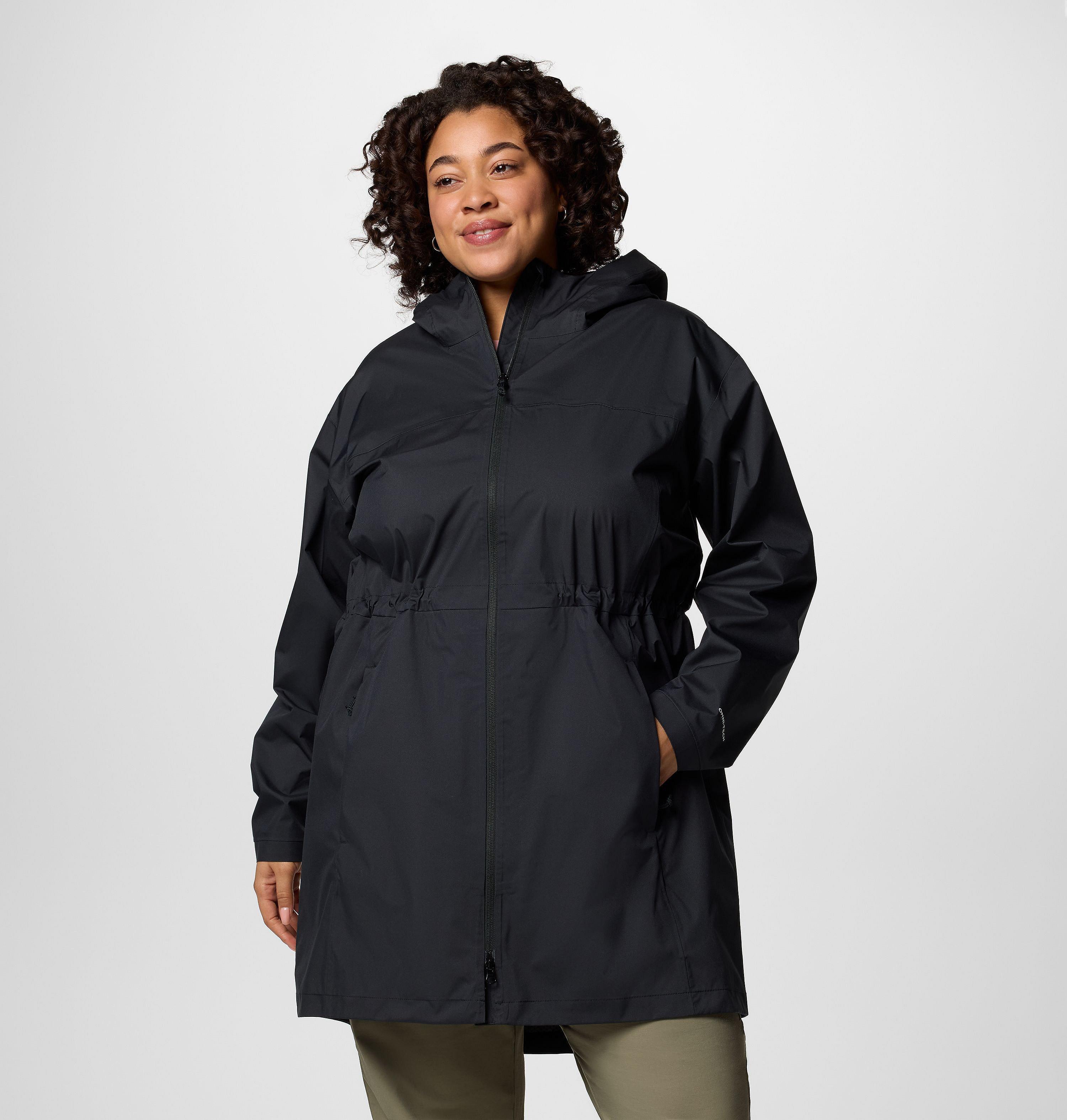 Women's Weekend Adventure II Long Rain Shell - Plus Size