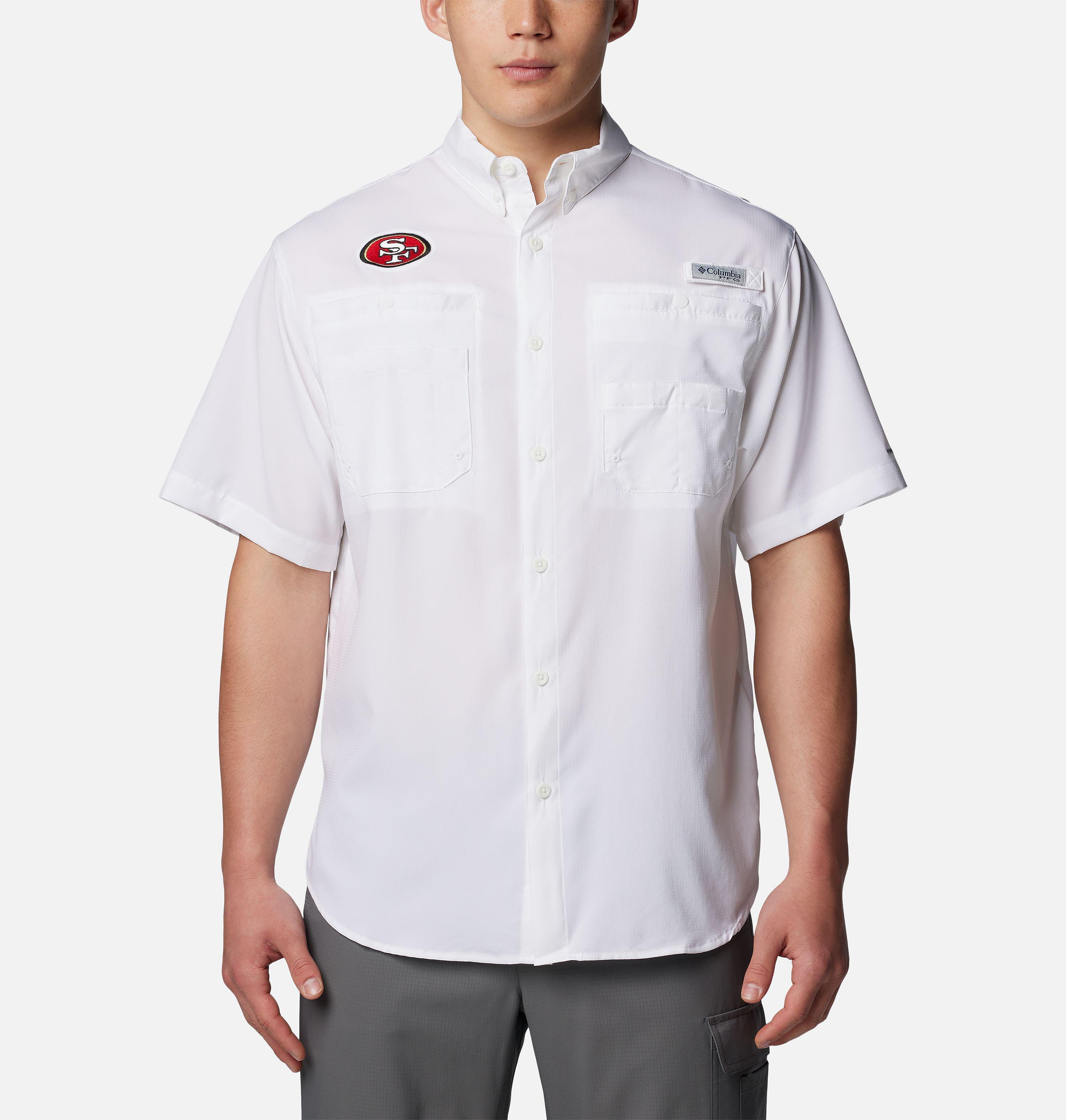 Men's PFG Tamiami Short Sleeve Shirt - San Francisco 49ers