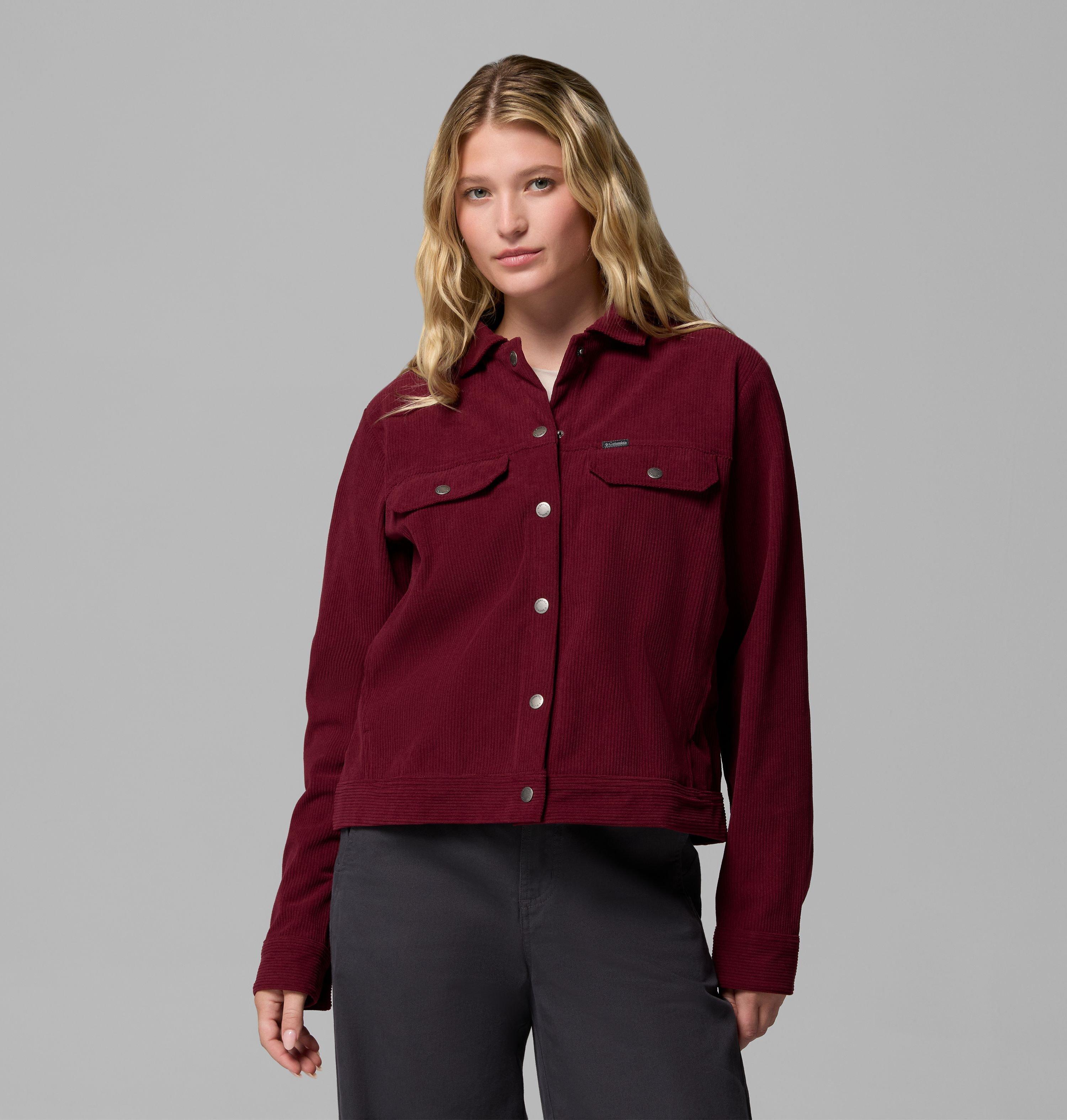 Women's Blue Point Creek Short Corduroy Shirt Jacket
