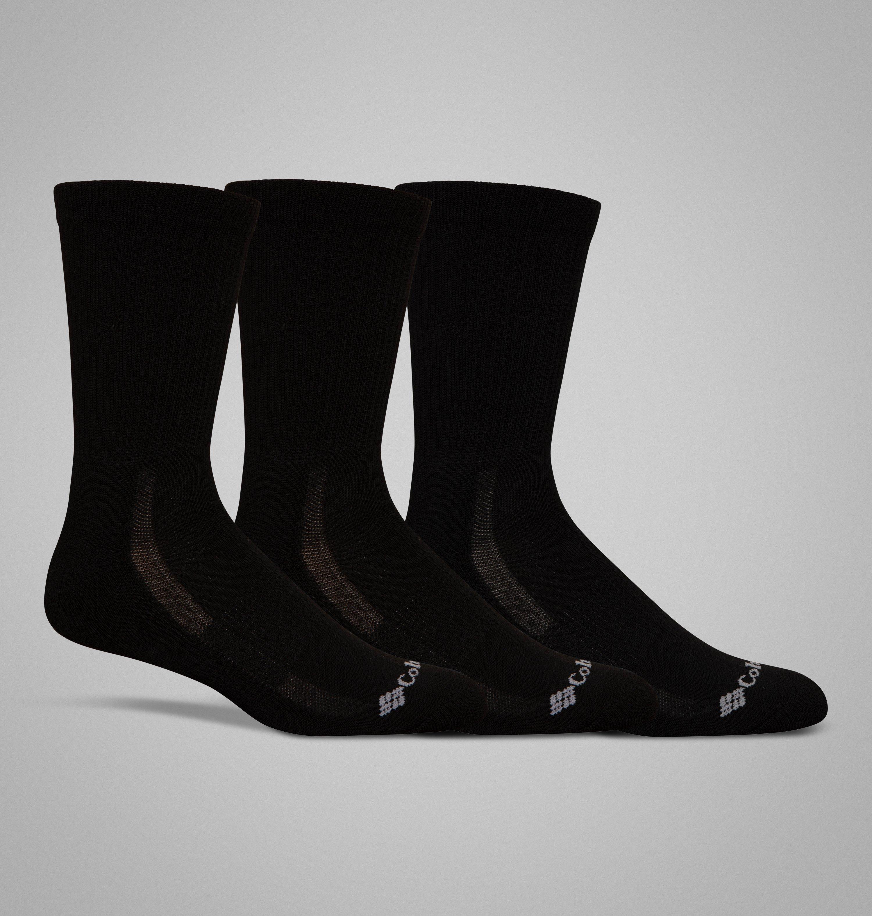 Men's Athletic Cushion Crew Socks - 3 Pack