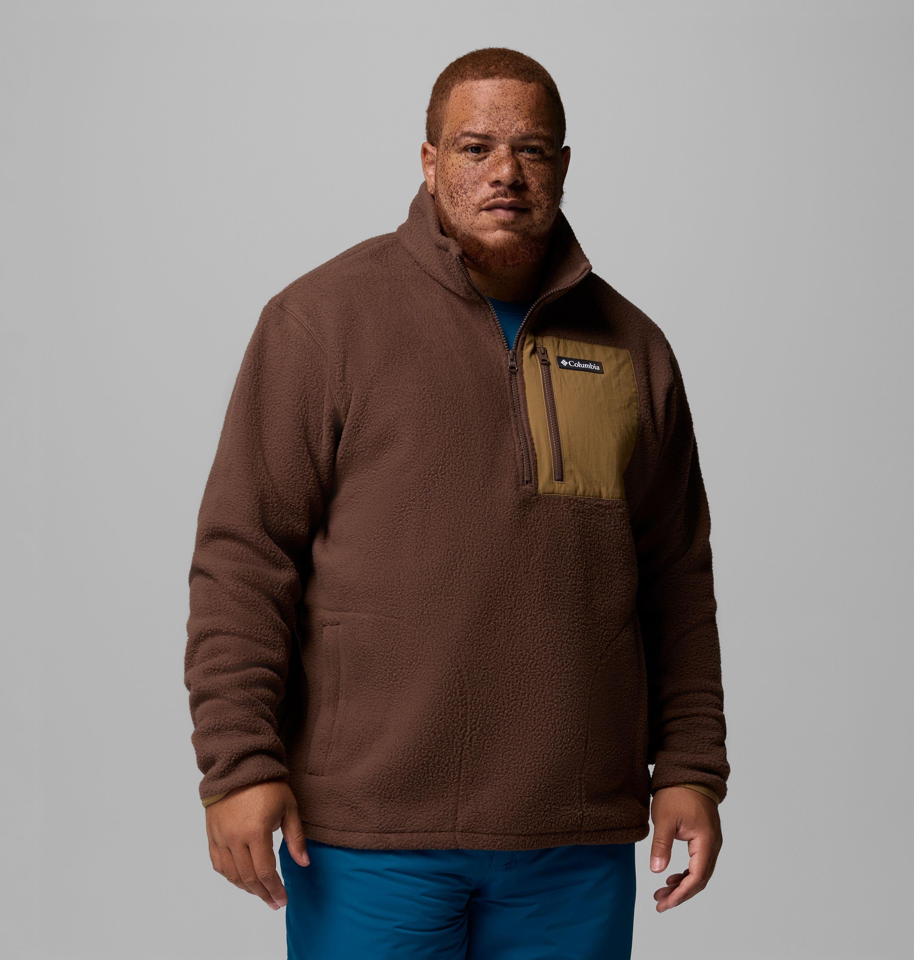 Men's Jasper Ridge Pebbled Half Zip Fleece - Big