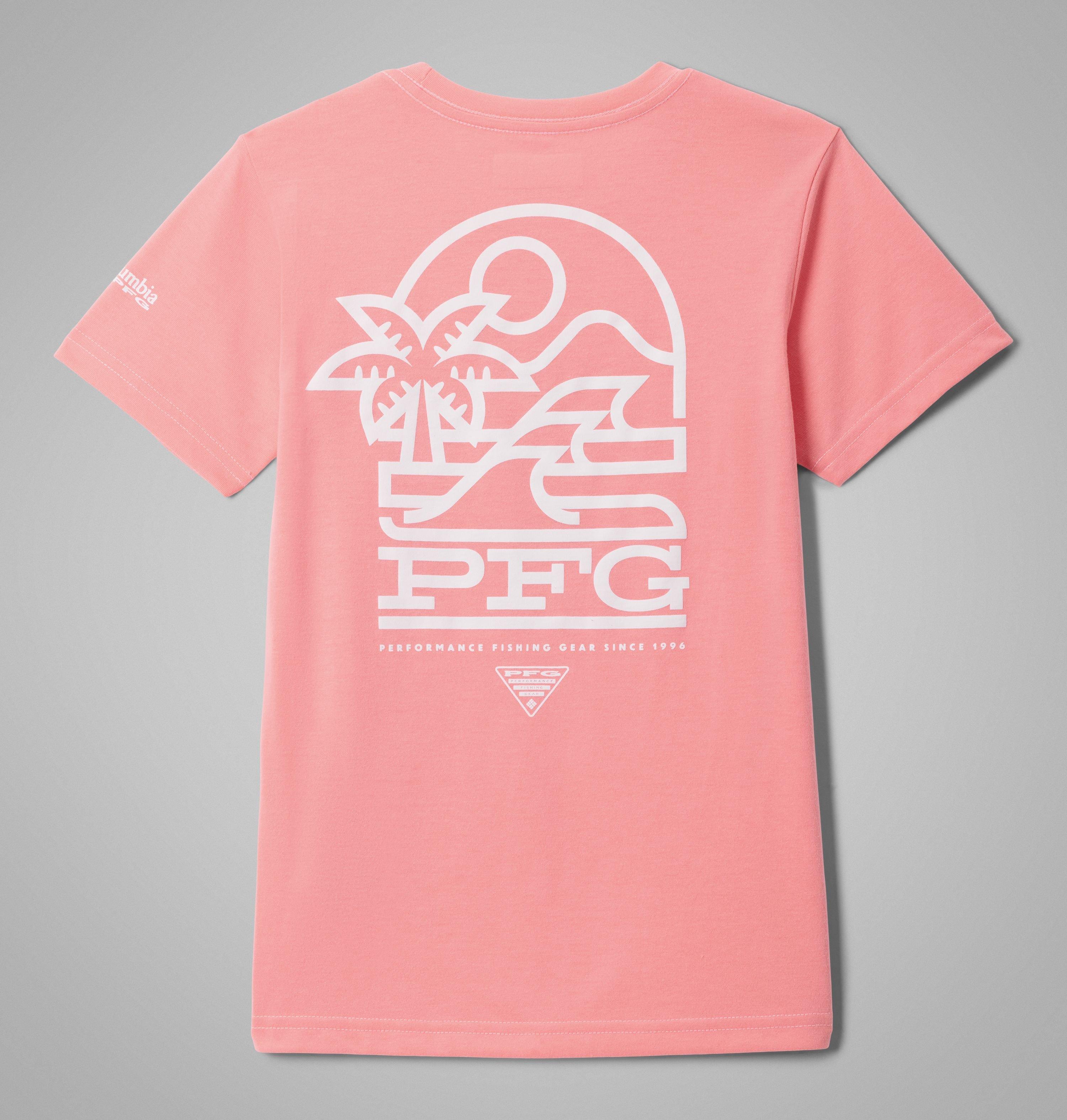 Girls' PFG Palm Waves Short Sleeve T-Shirt