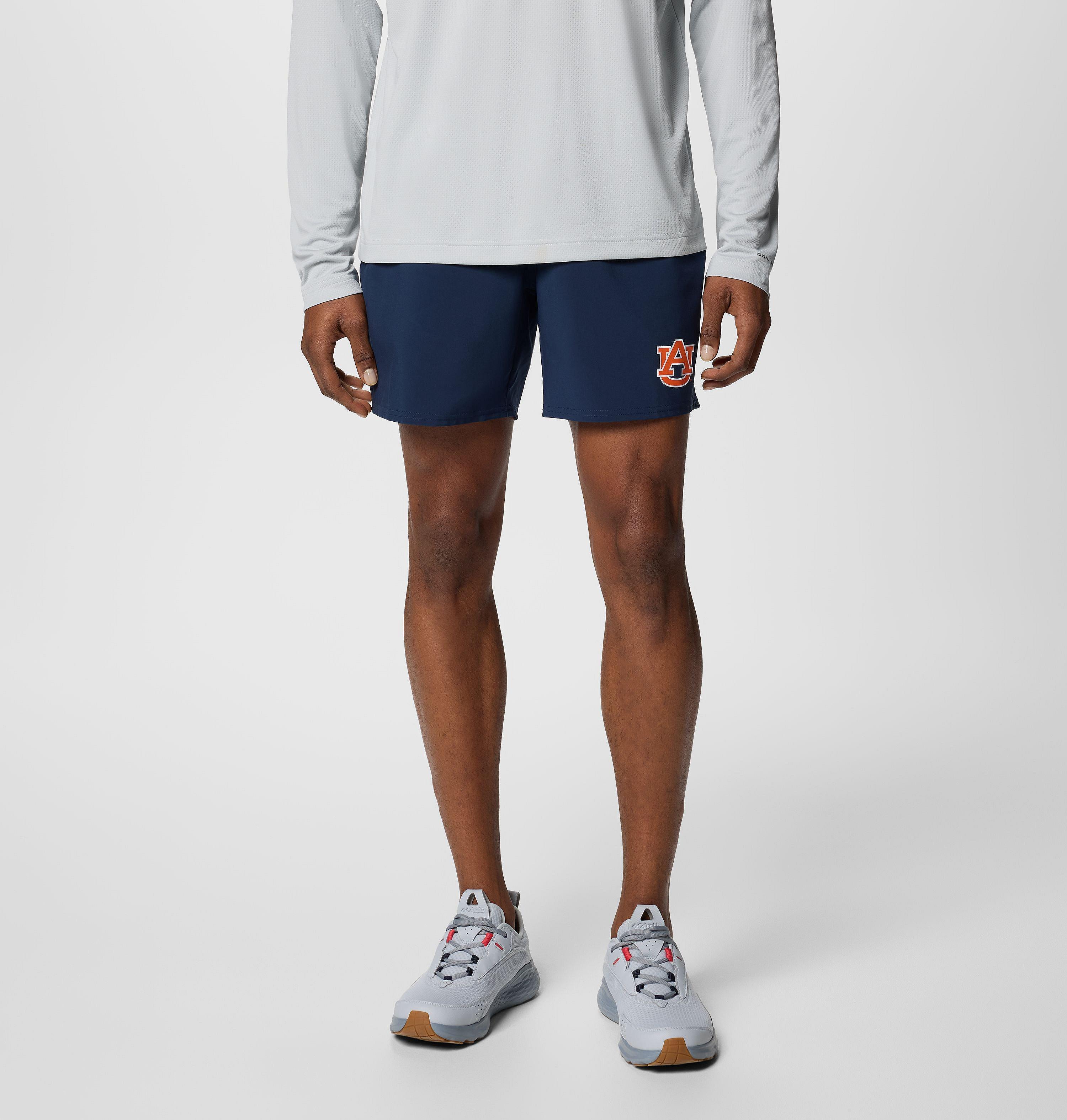 Men's Collegiate PFG Terminal Roamer Stretch Shorts - Auburn