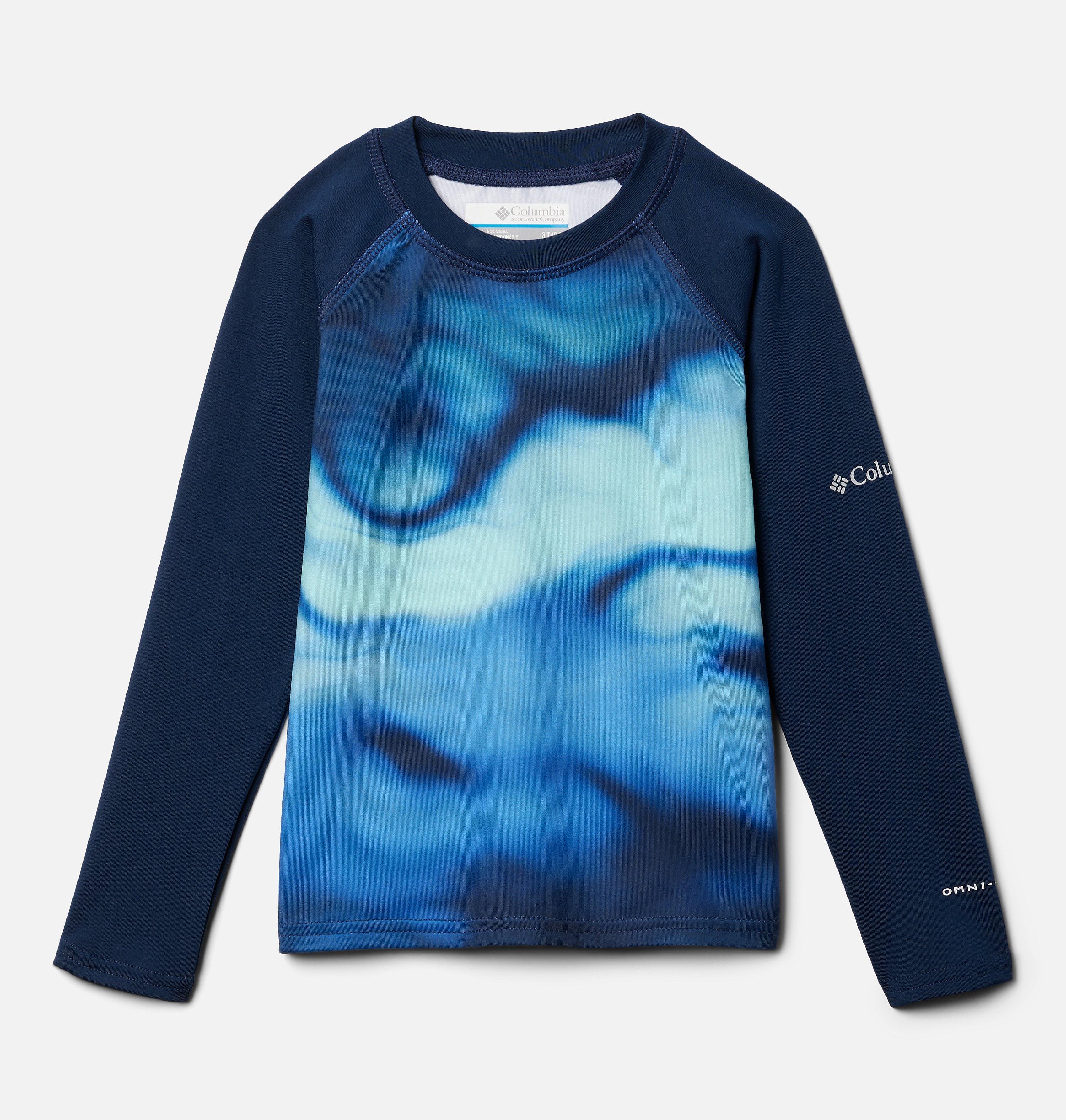 Kids' Toddler Sandy Shores Printed Long Sleeve Sunguard Shirt