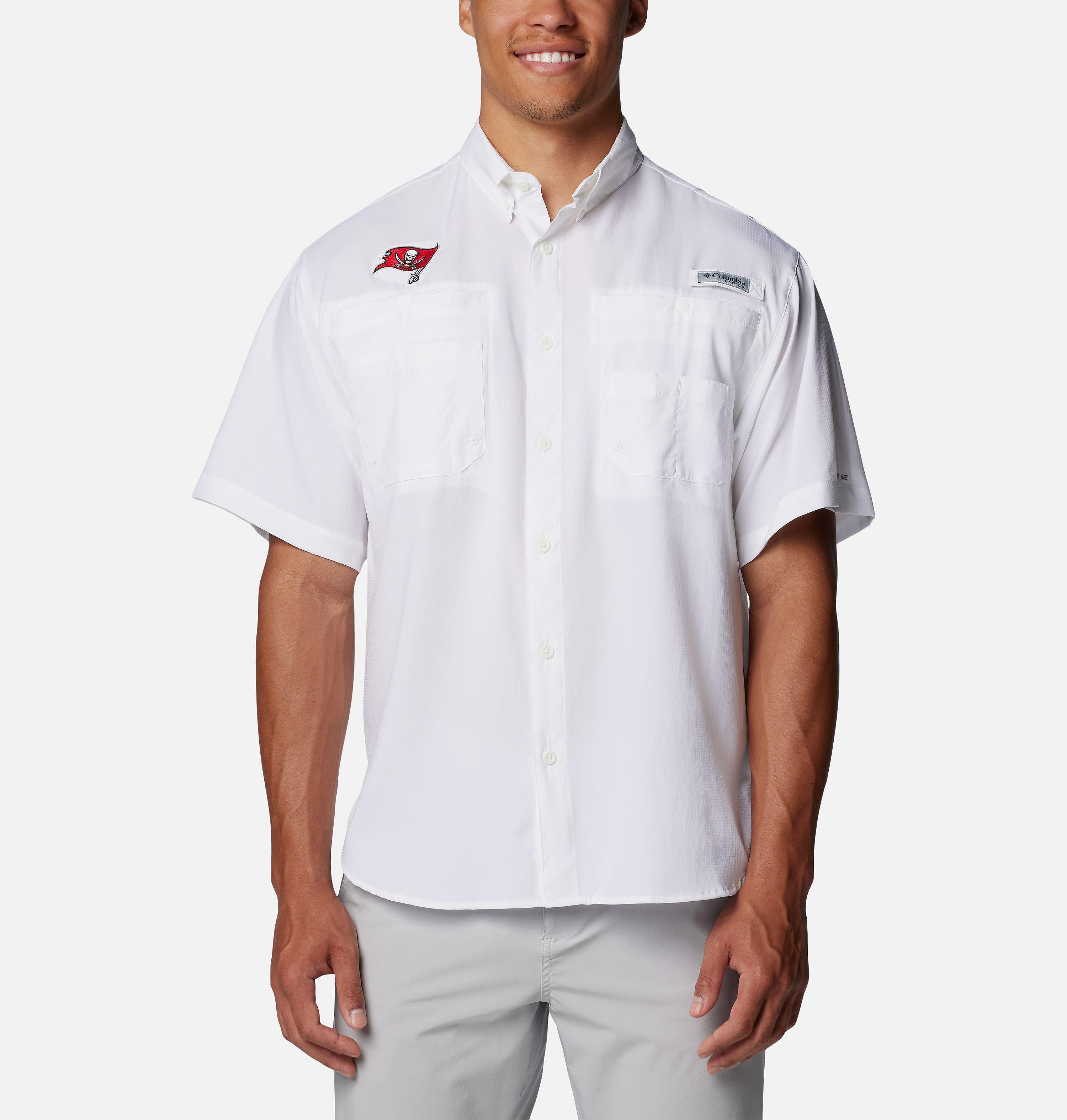Men's PFG Tamiami Short Sleeve Shirt - Tampa Bay Buccaneers