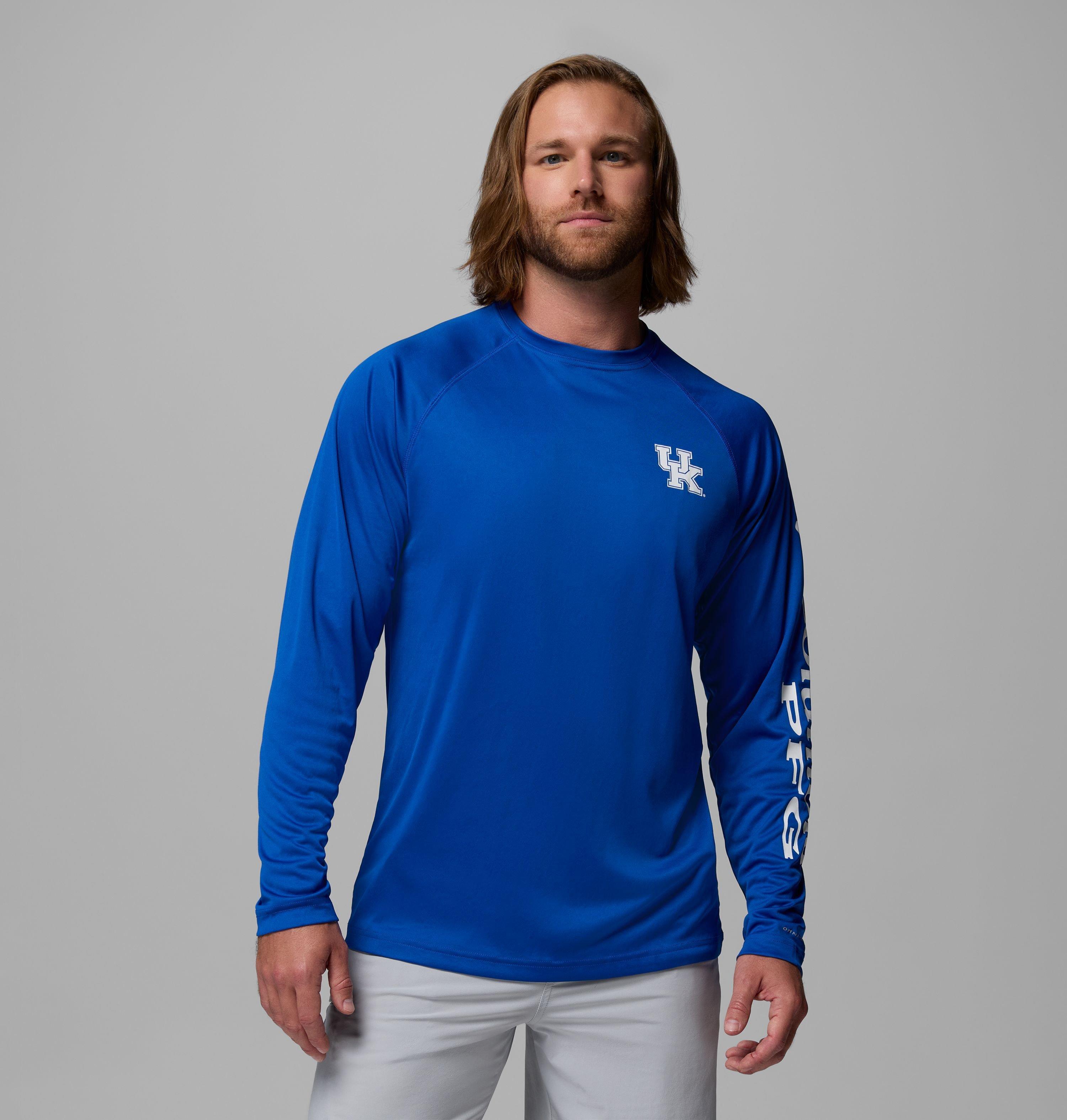 Men's Collegiate PFG Terminal Tackle Long Sleeve Shirt - Kentucky