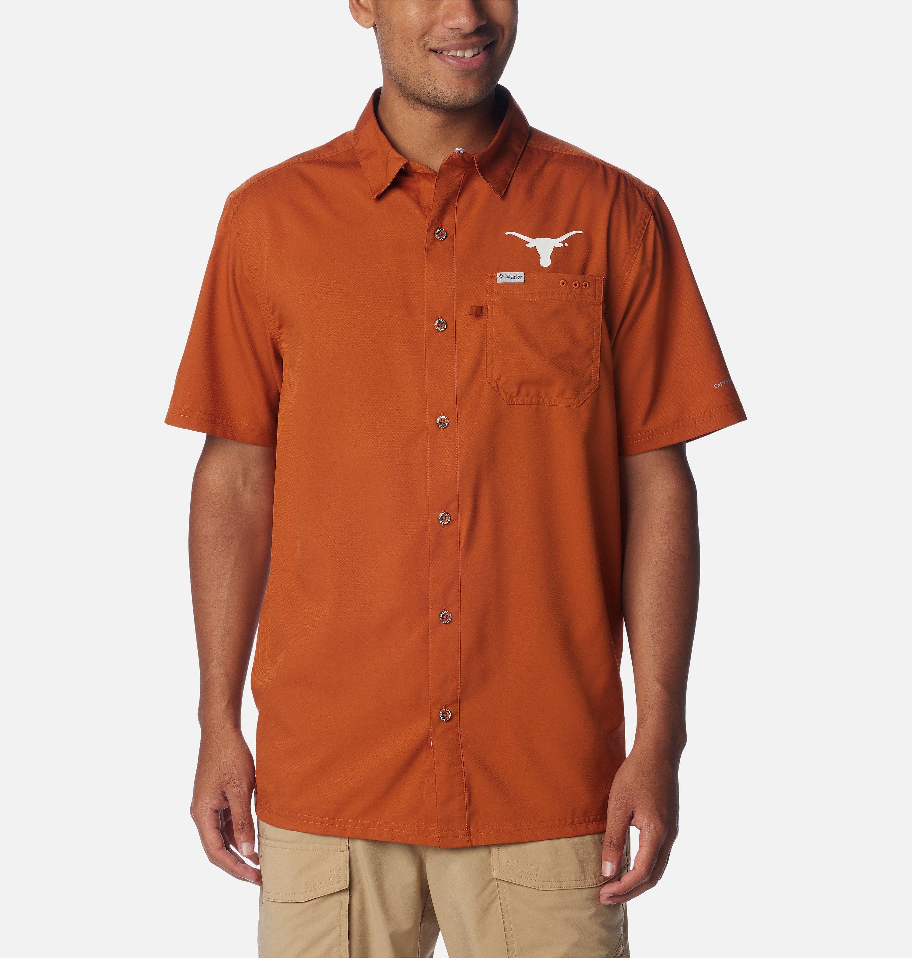 Men's Collegiate PFG Slack Tide Camp Shirt - Texas