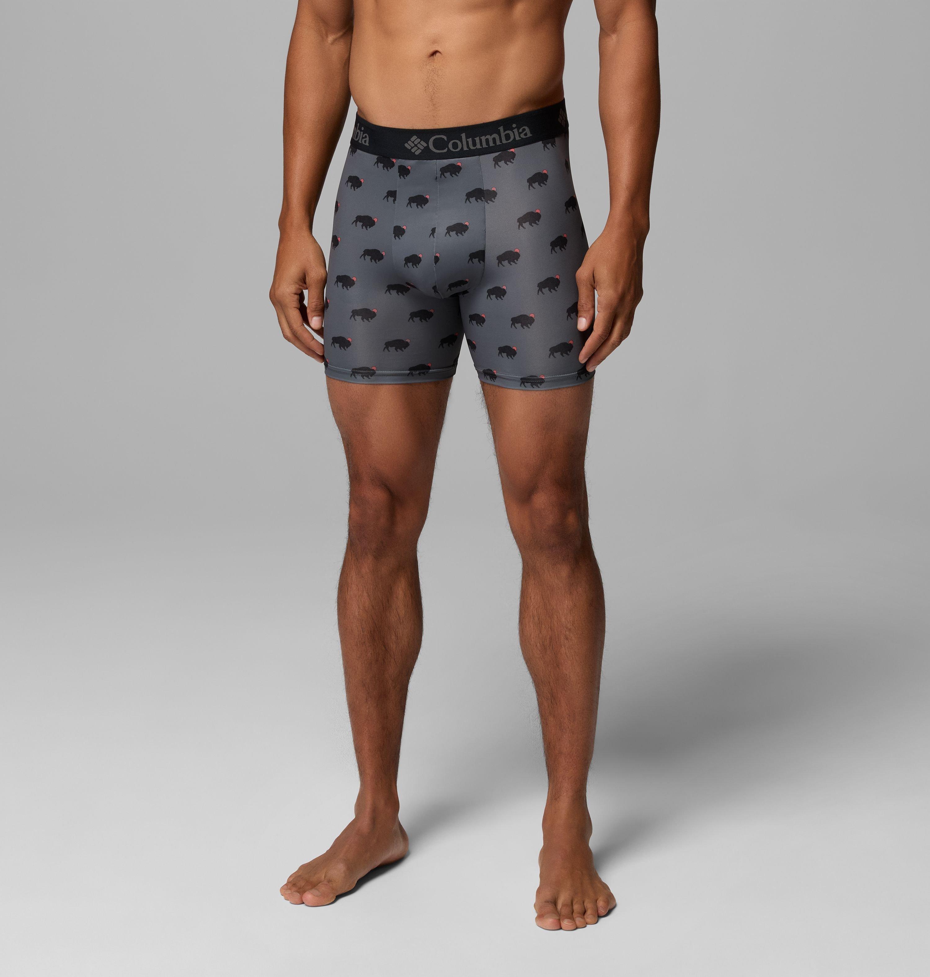 Men's Print Boxer Briefs - 3 Pack