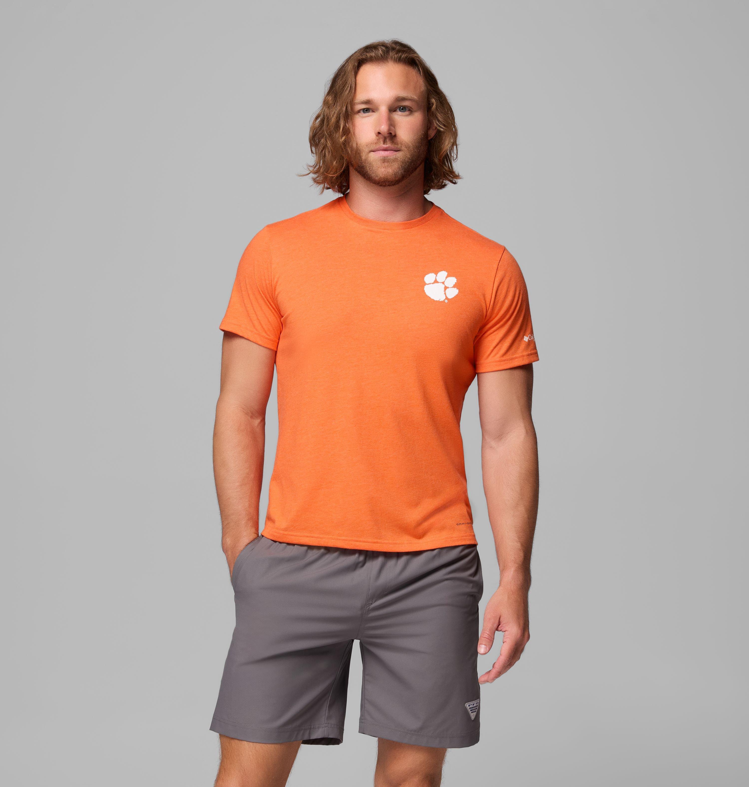Men's Collegiate PFG Short Sleeve Shirt - Clemson