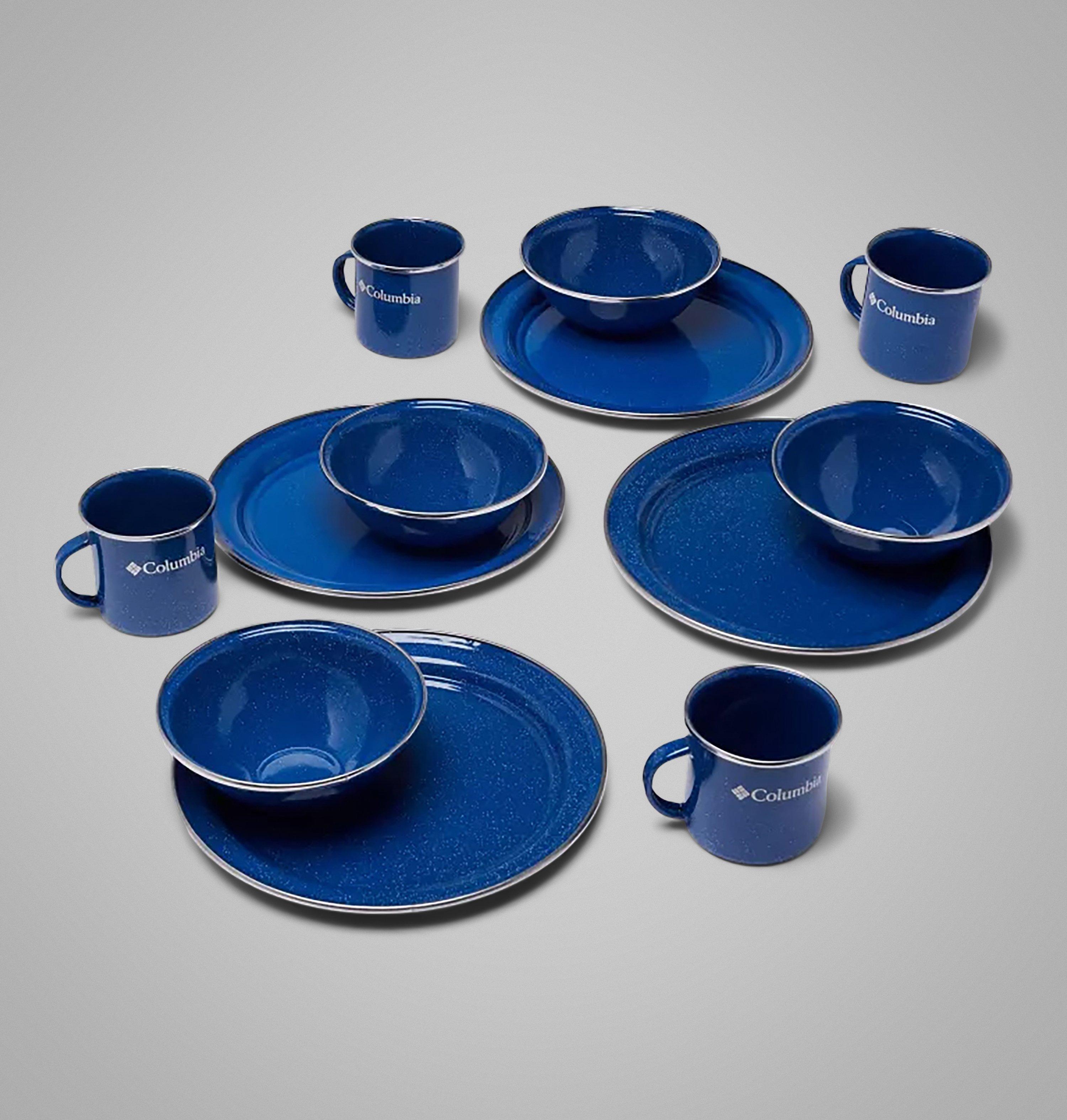 Four-Person Enamelware Table Set