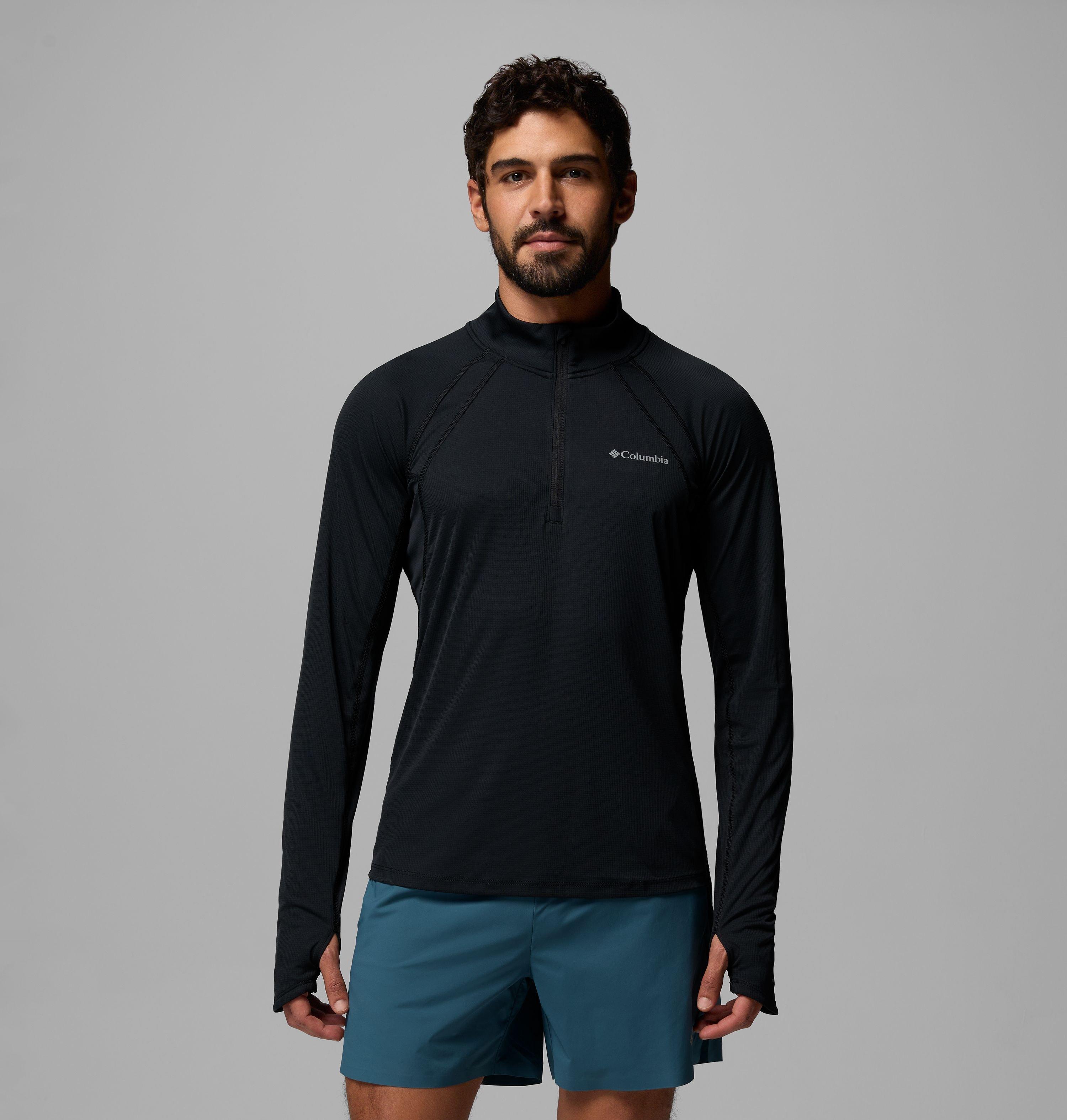 Men's Stealth Spring Long Sleeve Half Zip