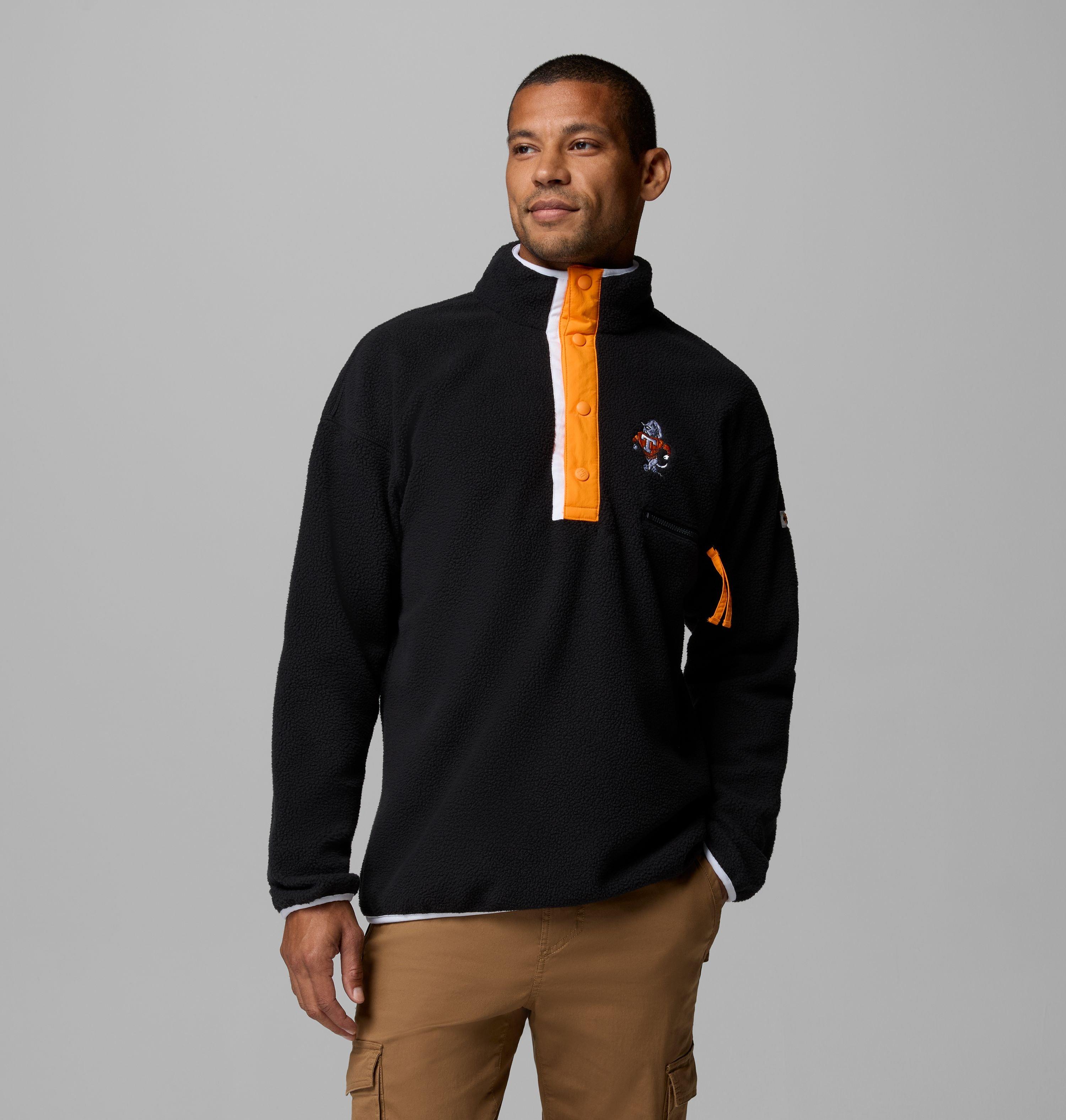 Men's Collegiate Helvetia Half Snap Fleece - Tennessee