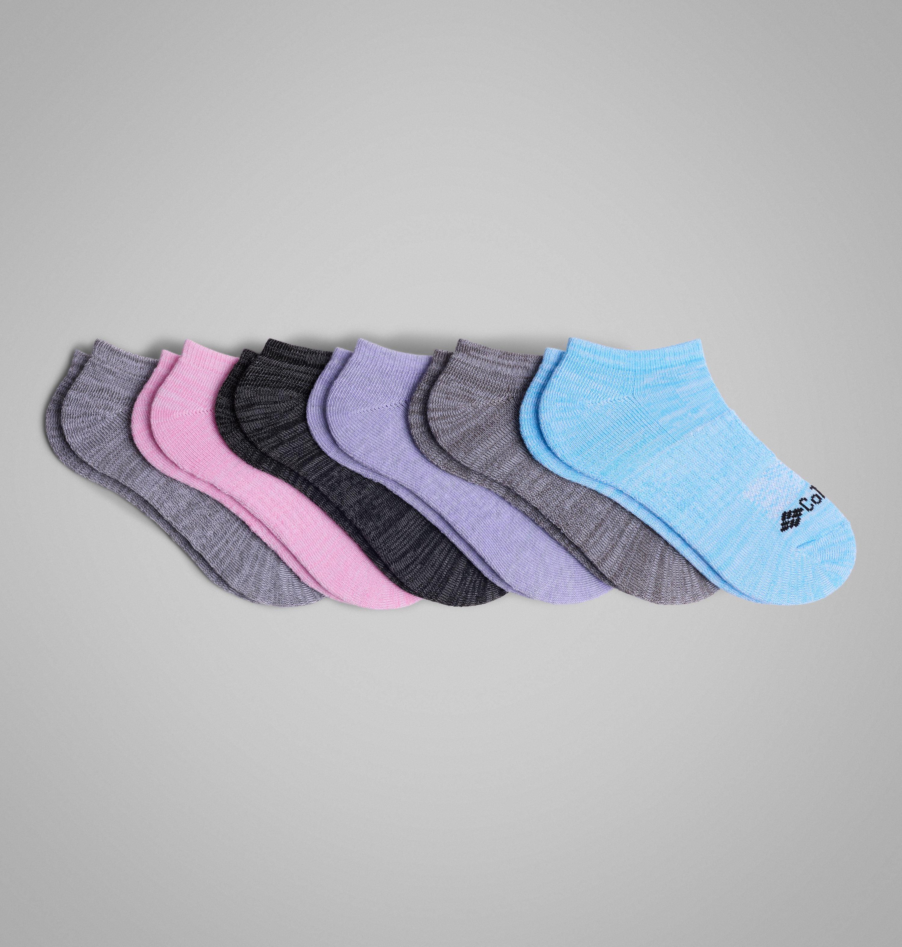 Women's Space Dye No Show Socks - 6 Pack