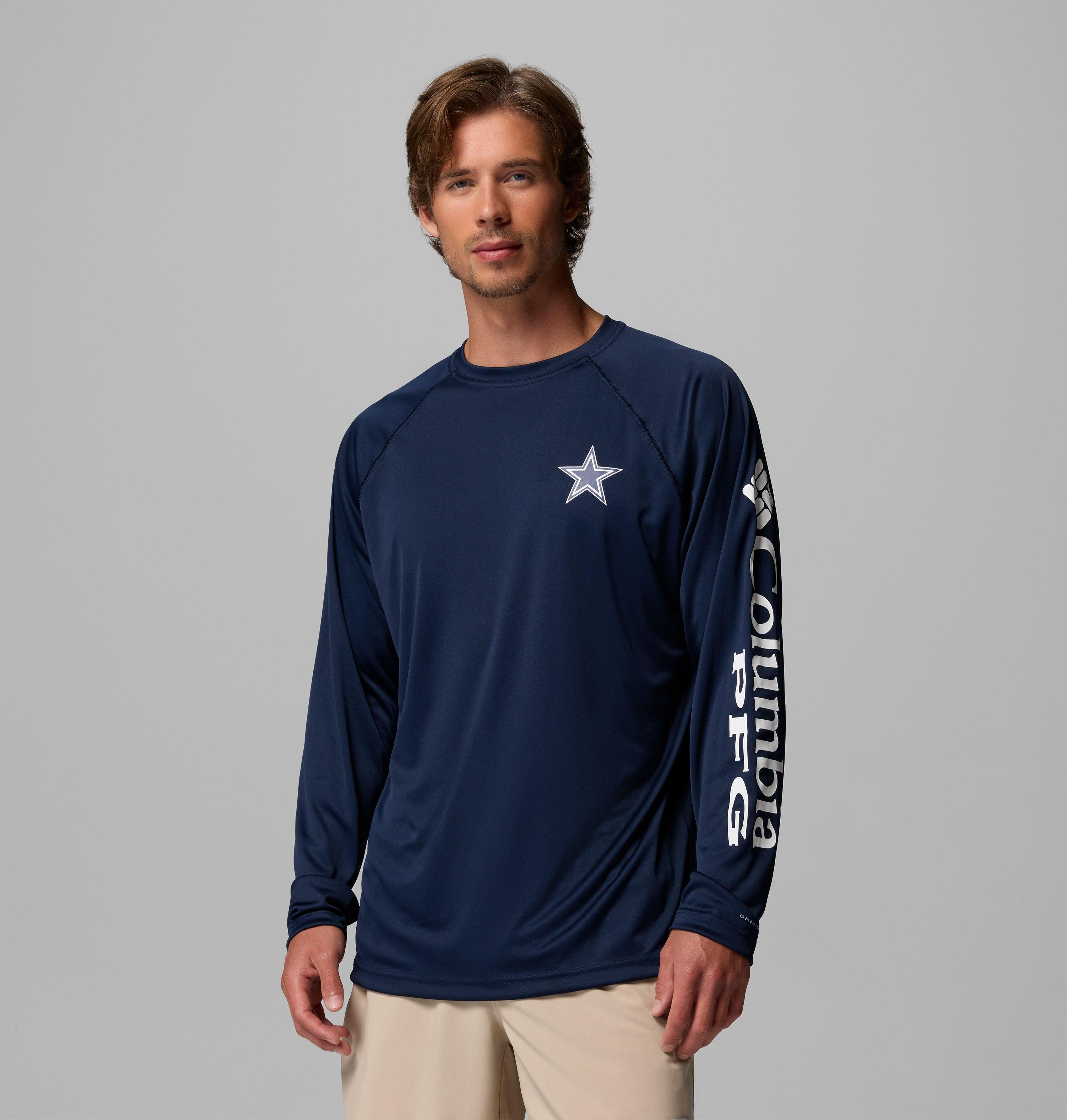 Men's PFG Terminal Tackle Long Sleeve Shirt - Dallas Cowboys
