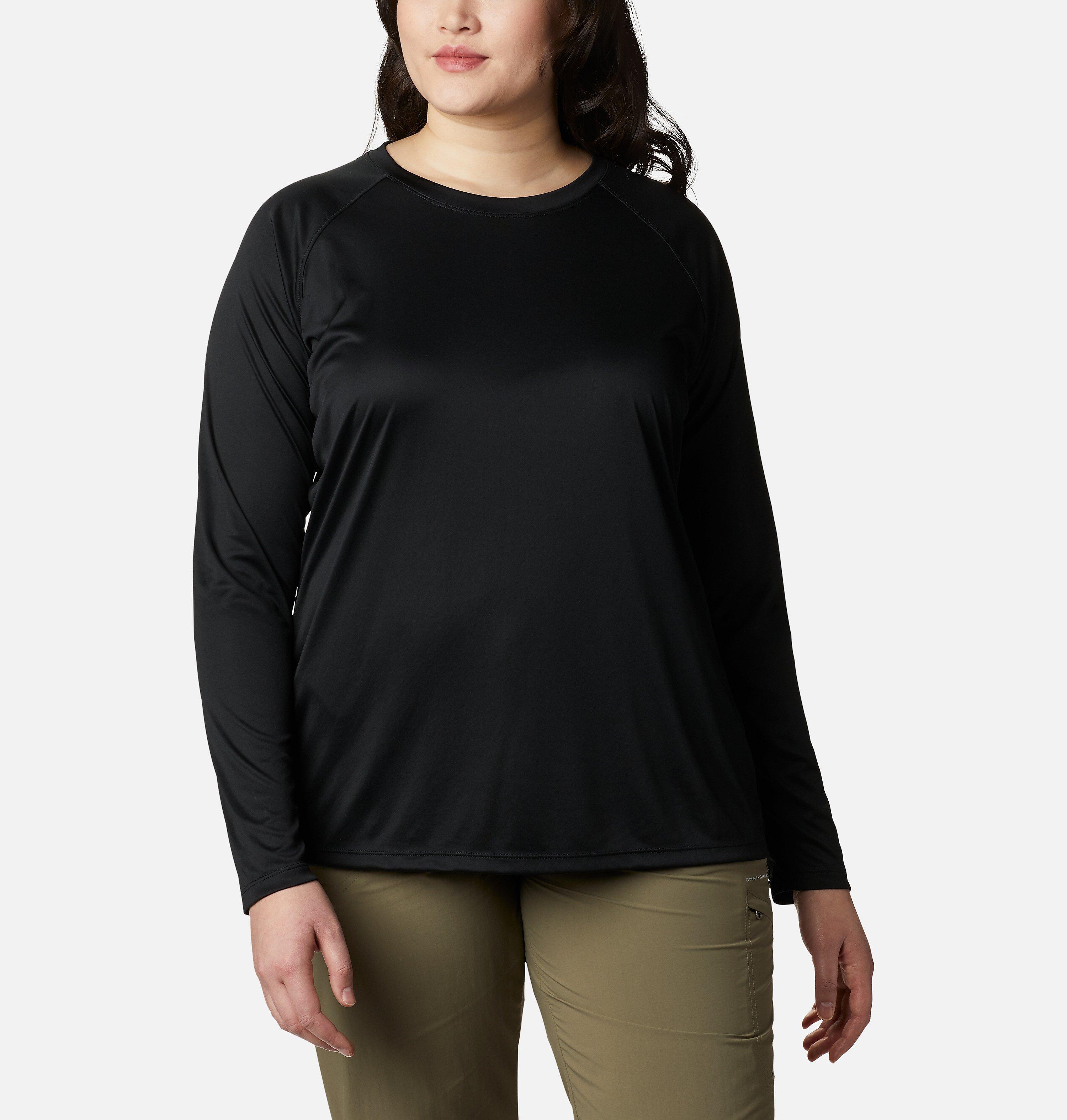 Women's PFG Tidal Tee II Long Sleeve Shirt - Plus Size
