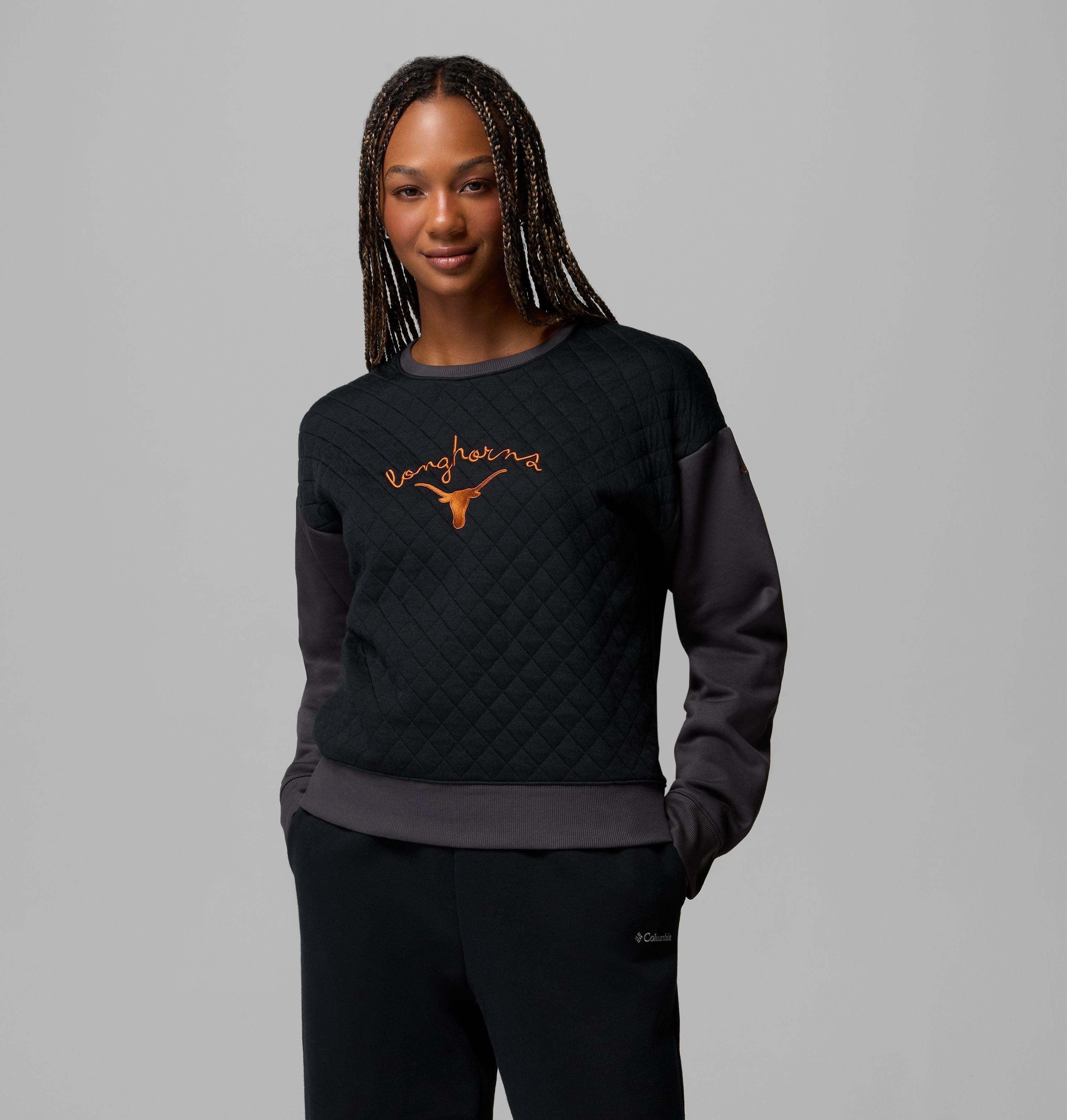 Women's Collegiate Hart Mountain Quilted Crew - Texas